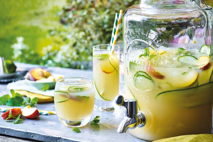Apple And Cucumber Punch