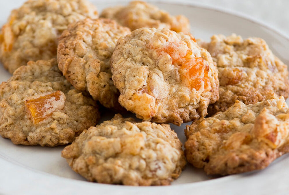 Apricot and Oat Cookies