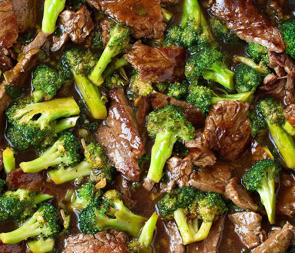 BEEF AND BROCCOLI STIR FRY SIZE 1