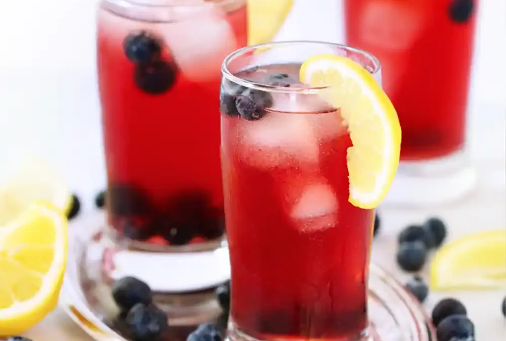 Berry-Lemon Iced Tea
