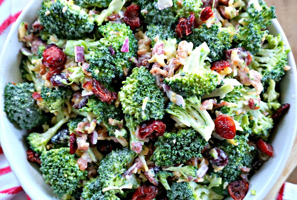 Broccoli and Cranberry Salad